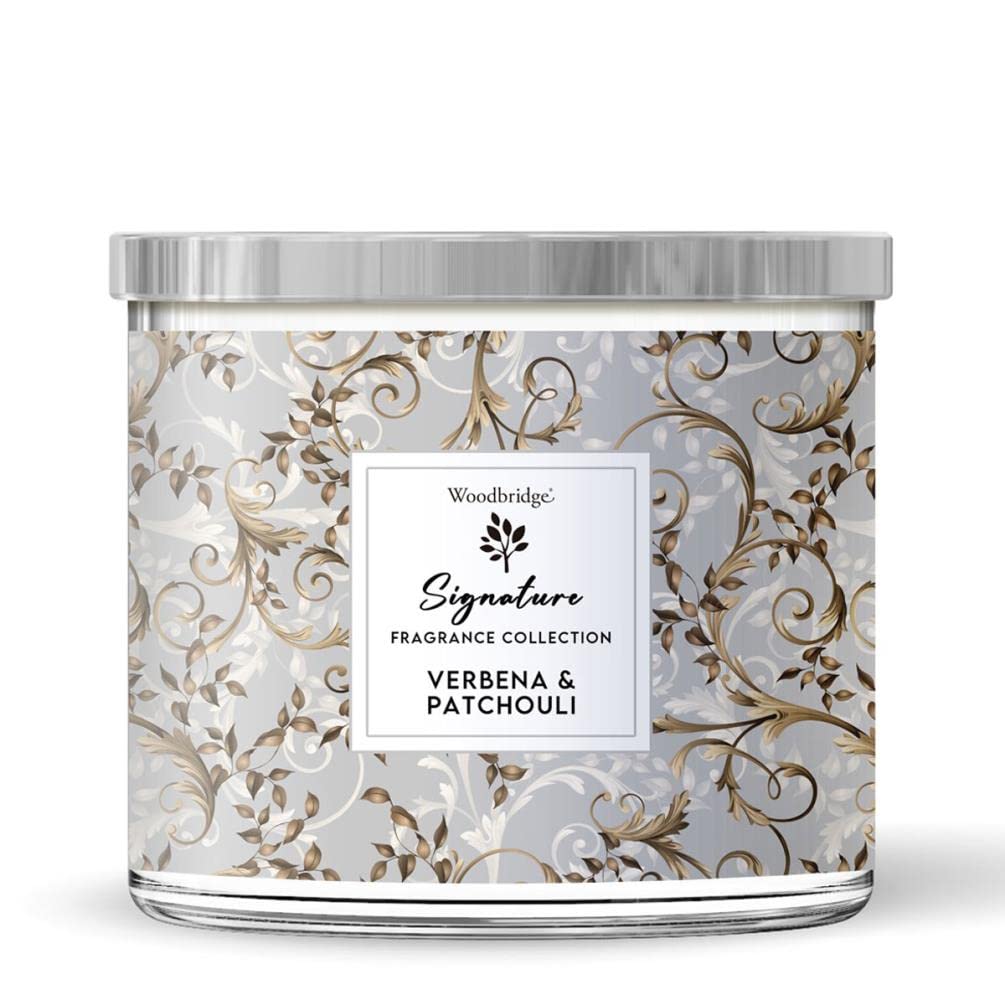 Aroma Accessories Woodbridge Verbena & Patchouli Tumbler Jar Candle