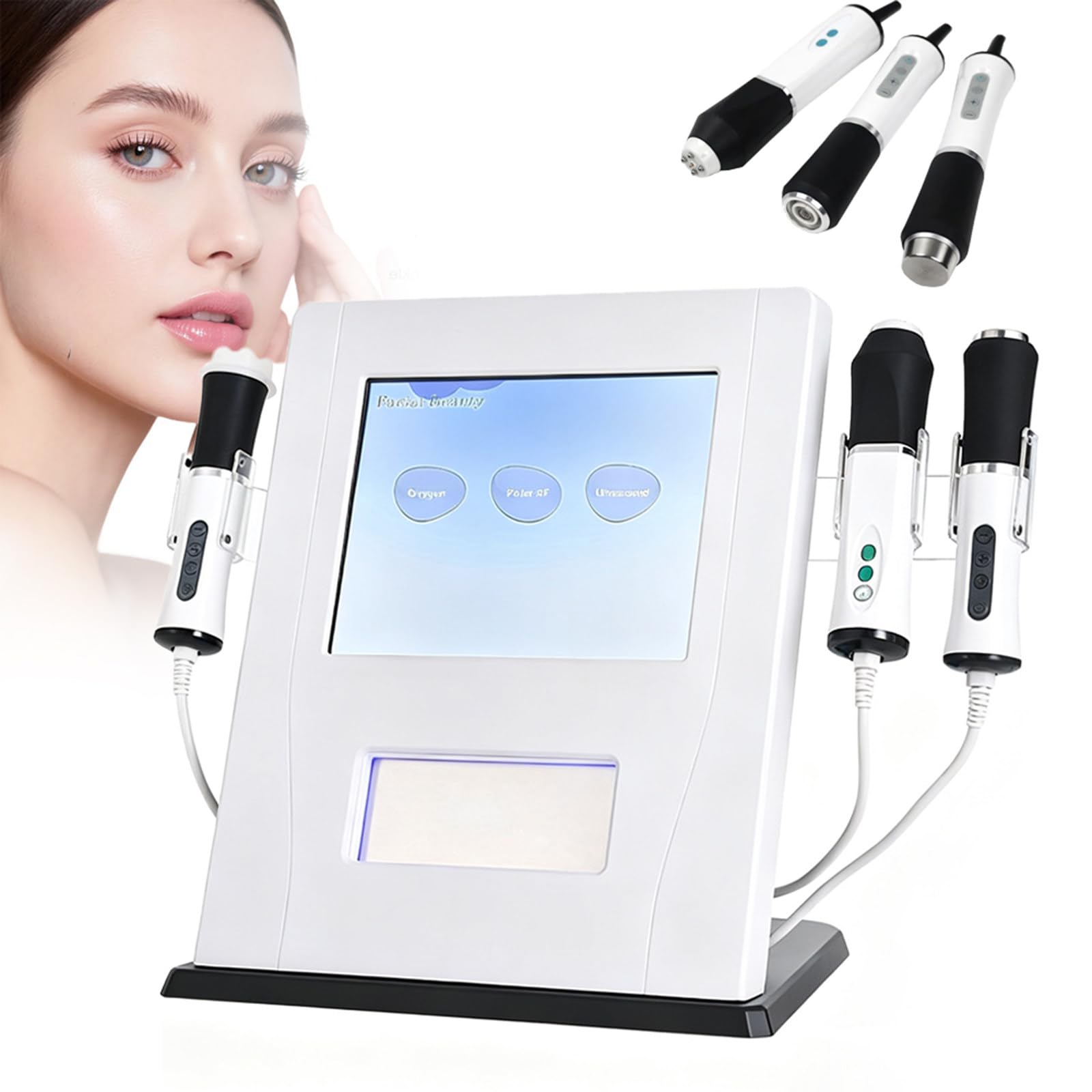 Máquina Portátil 3 En 1 De Burbujas De Co2 para El Rostro