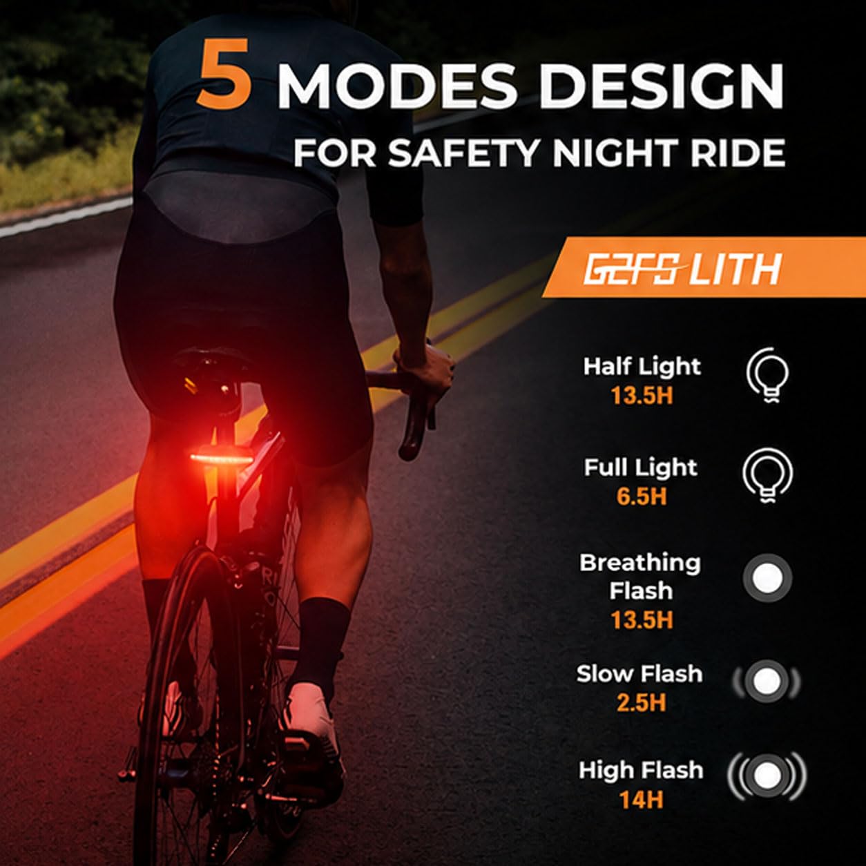 Luces para bicicleta DR011B