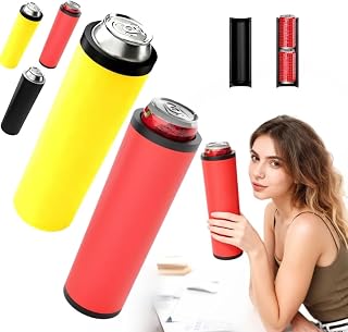 Double Tactical Reload Can Holder-Ultra Chill System, 2026 New Assault Tactical Insulation Sleeve, Slim Can Cooler Fits Two 12oz Beverage Cans, Durability Suitable For Beer And Soda (2PCS-C)