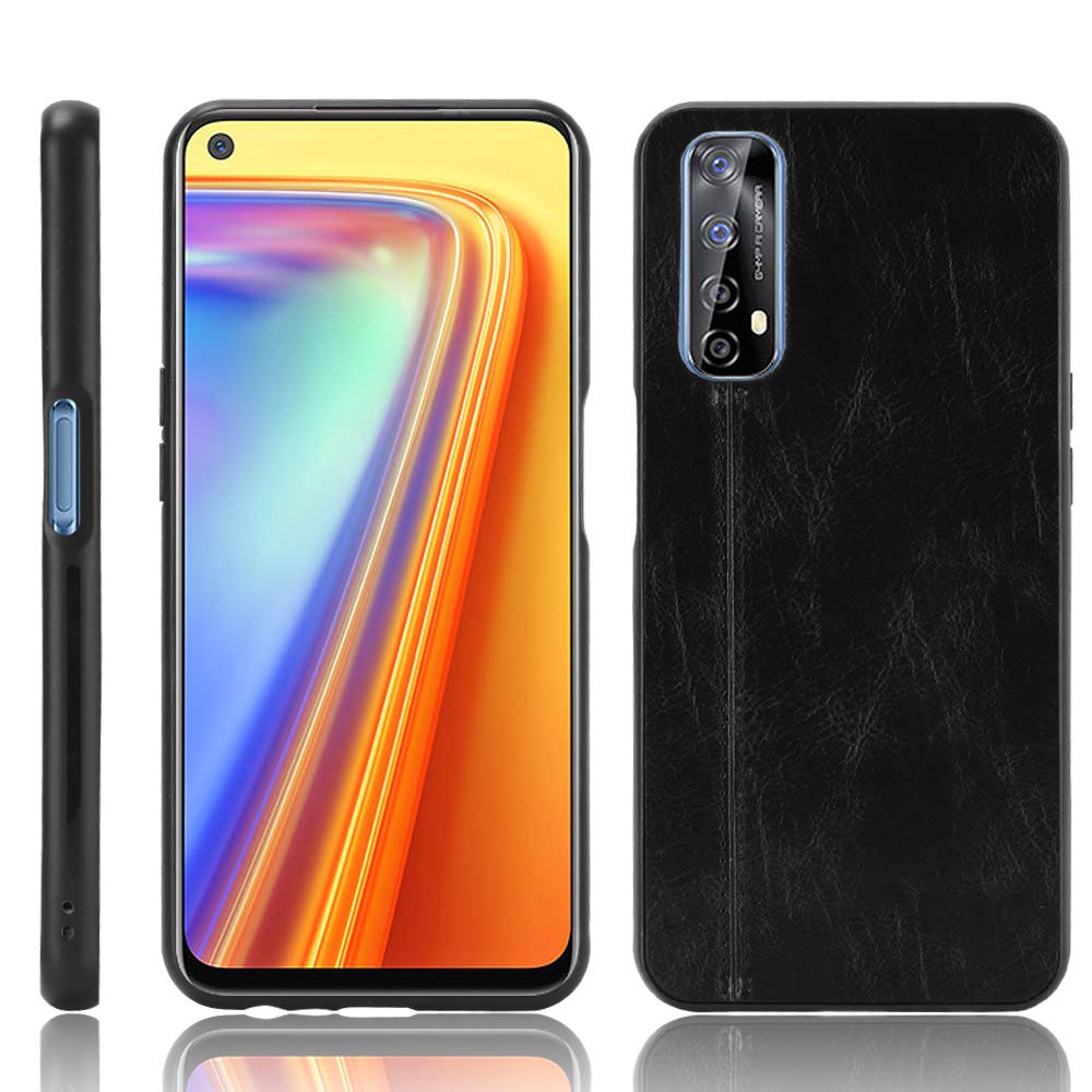 Excelsior Premium PU Leather Back Cover case with 360 Degree Full Body Protection | Shockproof for Realme Narzo 20 Pro | Realme 7 (Black) (B08NGRCWRZ) Amazon Price History, Amazon Price Tracker