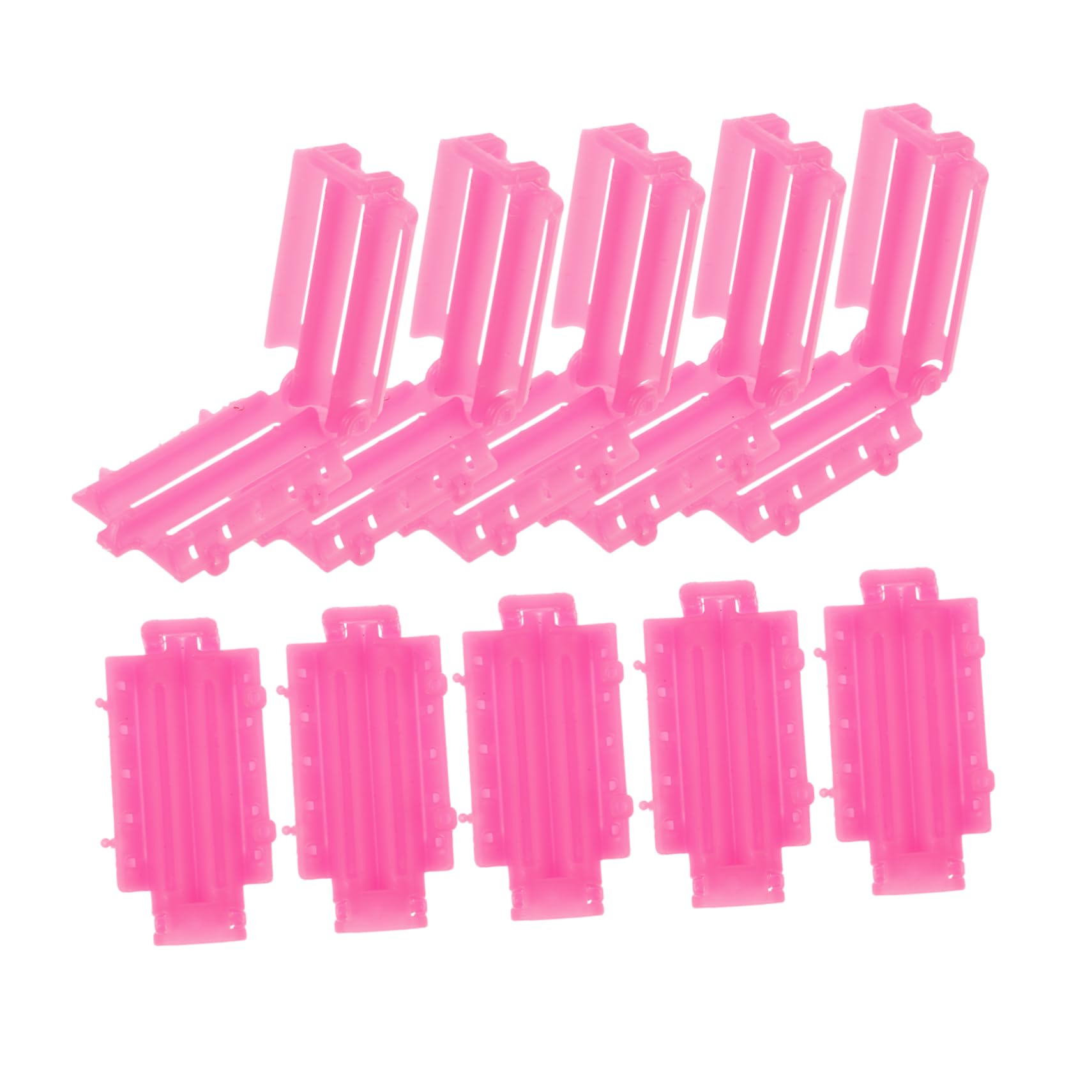 BESTYASH 1 Set Jumbo Hot Rollers Flexible Curling Perm Rods for Hair DIY Hair Styling Tools for Women Easy to Use Multi Use Fine Workmanship