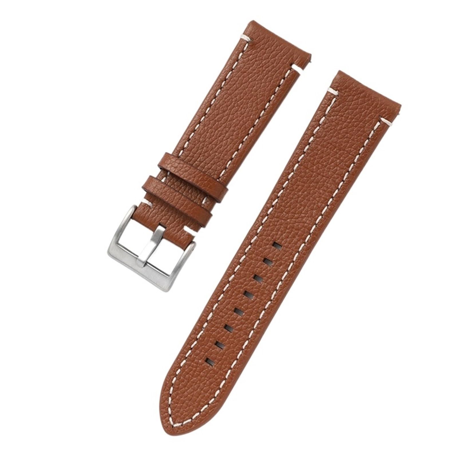 Cuir double face 18 mm watchband à version rapide strap pour montre - 4