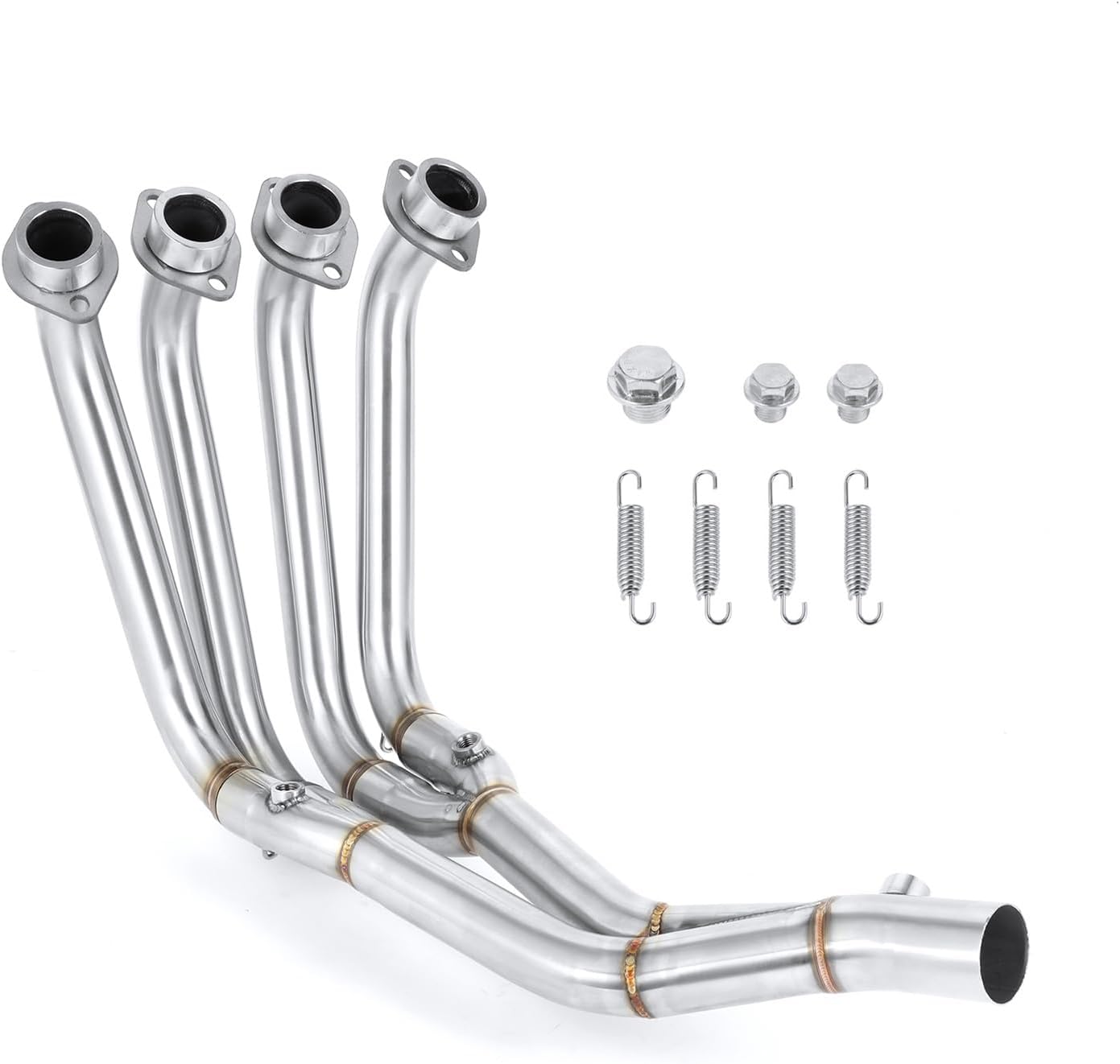 排気系マフラー ヤマハ YZF R6 2006-2014 オートバイアクセサリーステンレス鋼排気管システムヘッダーパイプ バイク用エ