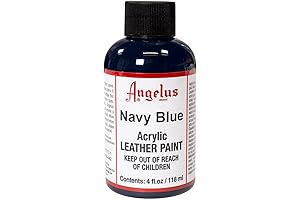 Angelus Leather Acrylic Paint Gives Your Shoes A Distinctive Blue Hue