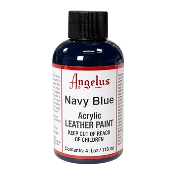 Angelus Angelus Acrylic Leather Paint-4oz.-Navy