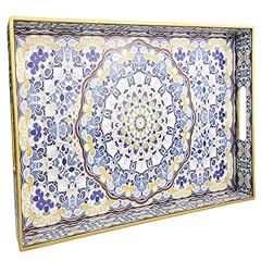 Rectangle Bohemian Blue 1