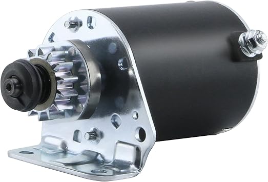 Briggs and Stratton Starter Replacement for 14 Teeth 593934 693551 030221 5777N, 12 12.5 13 14 15.5 16 16.5 17 17.5 18 18.5 19.5 HP Cub Cadet 11 16 18 RTZ LT1018 John Deere D100 105 L100 Toro