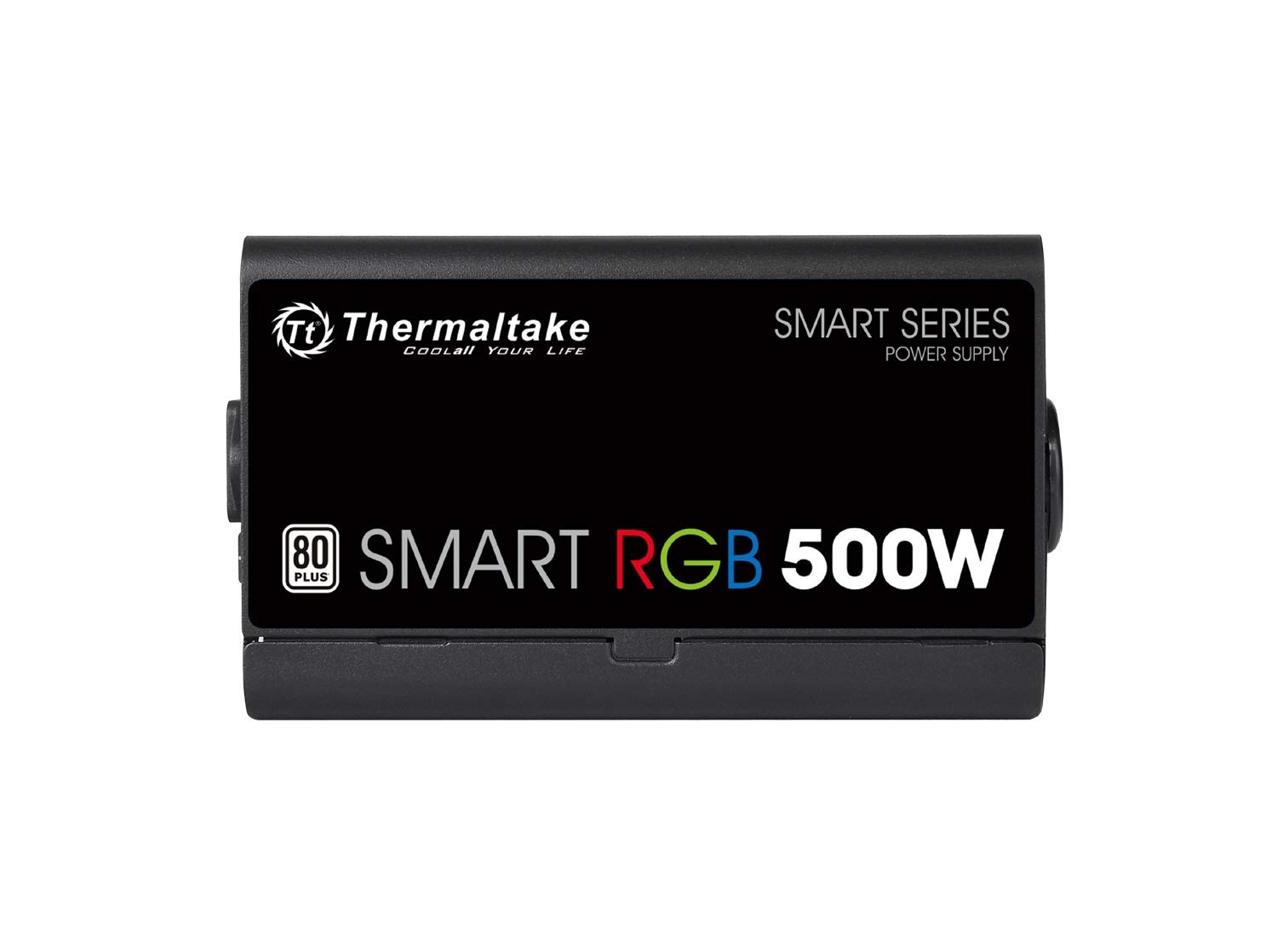 Thermaltake Smart RGB USB Óptico 800DPI Ambidextro Negro ratón Negro 500 Watt