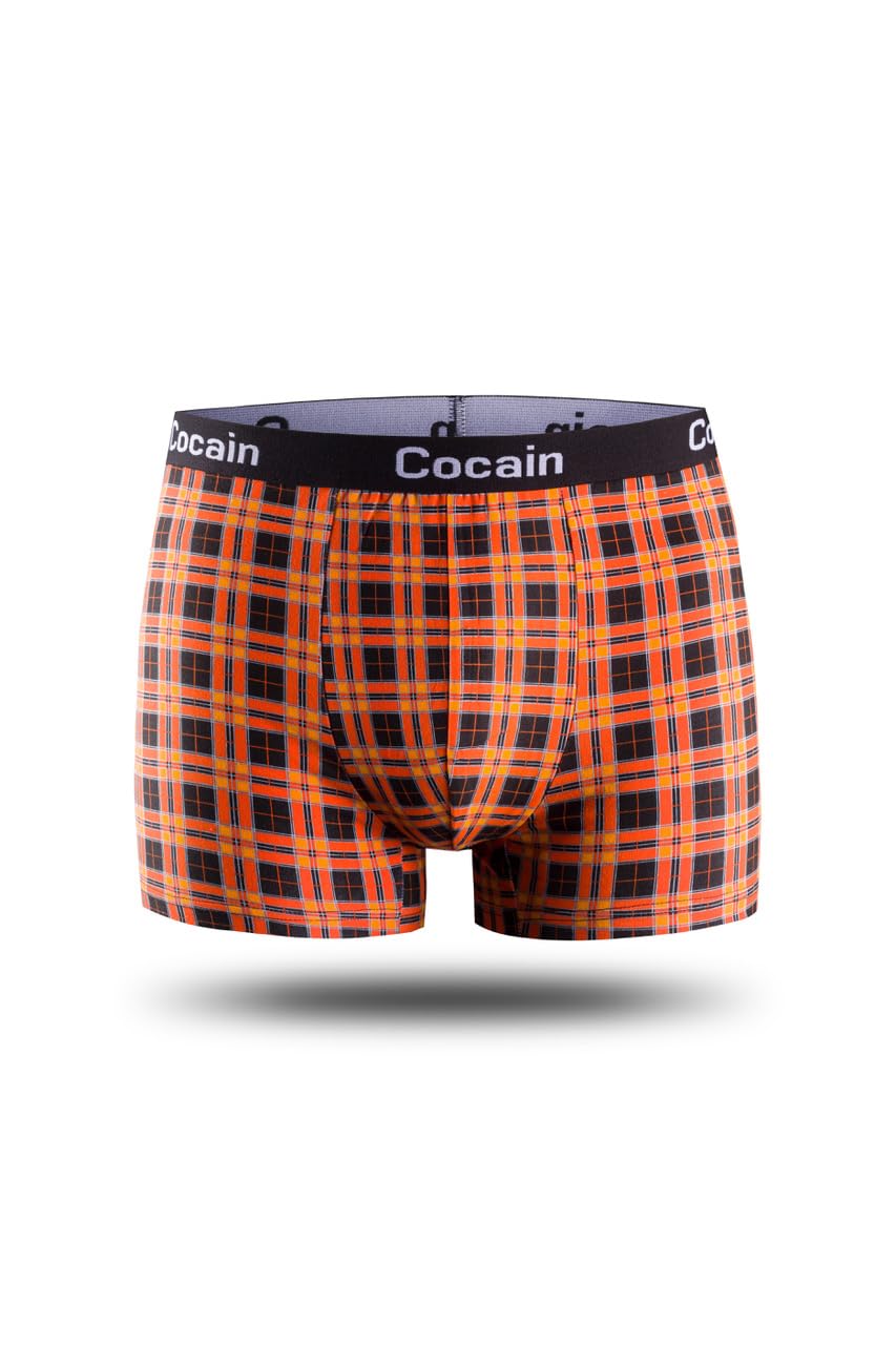 Cocain underwear - 5 Stück Marken-Boxershorts in Premiumqualität, eng anliegend, Grössen M L XL XXL