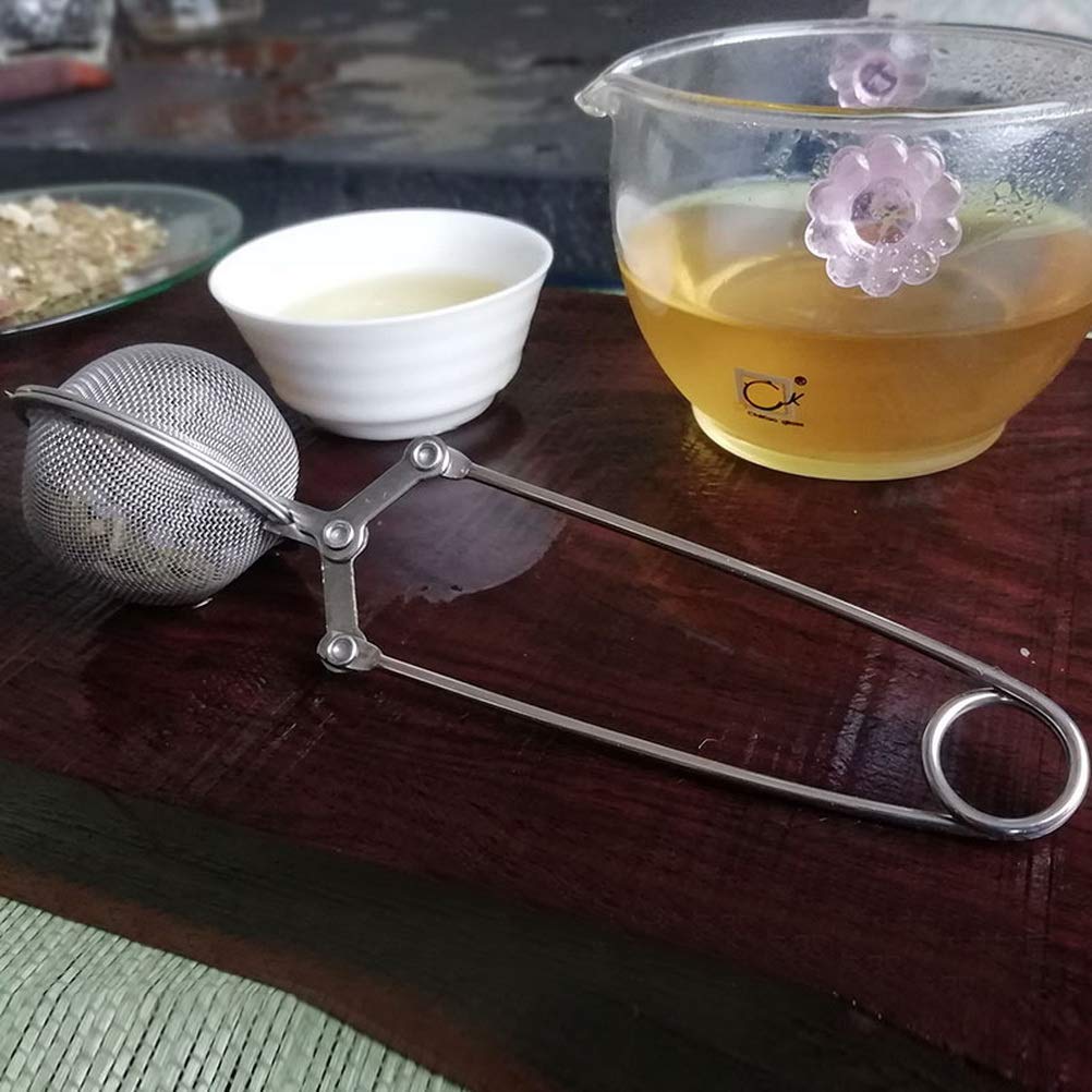 New Tea Strainer Stainless Steel Tea Infuser Mesh Tea Ball Infuser Filter Reusable Loose Leaf Strainer Herb Tea Accessories