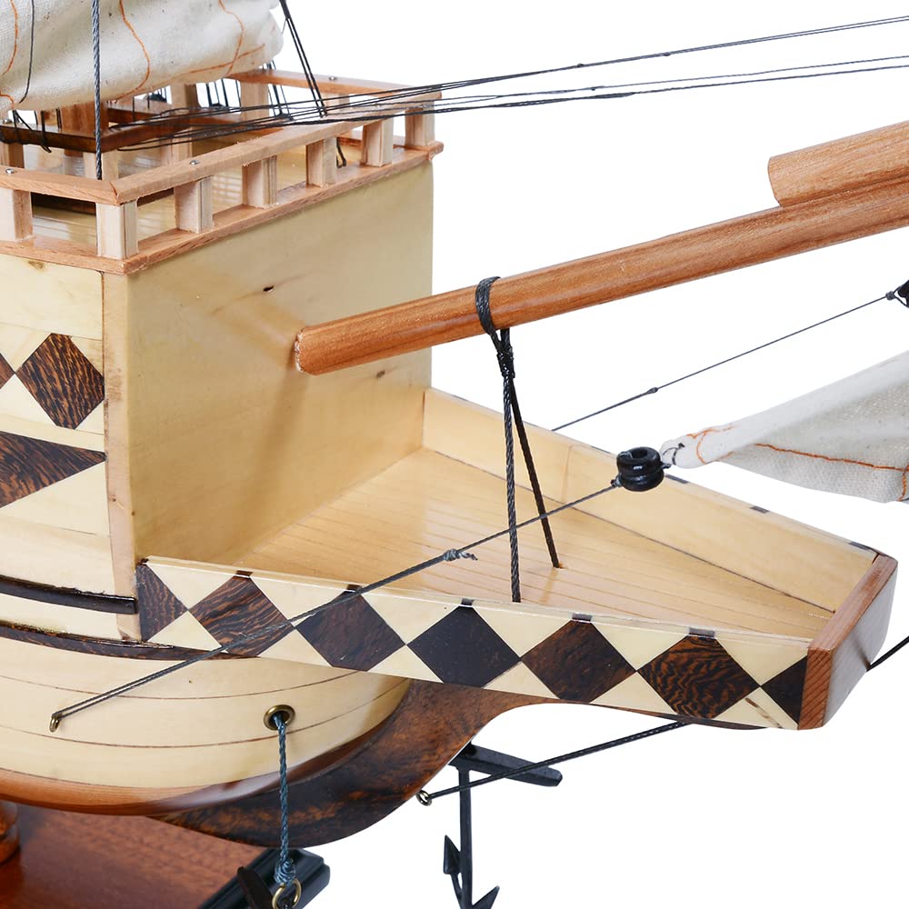 Old Modern Handicrafts Modello di Nave Mayflower Completamente Assemblato - Modello di Nave di Qualità Museale - 31,0L x 8,5P x 25,0A Pollici