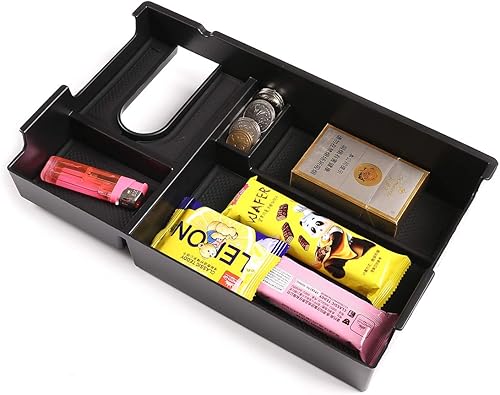 Miniatura 2 de YIWANG - Bandeja organizadora de plástico ABS para Toyota Tundra 2014-2020 Auto Accesorios