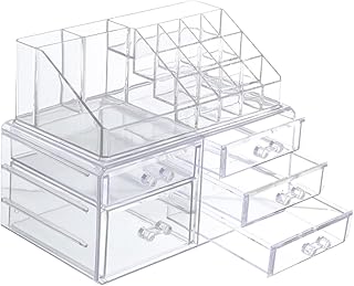 MERRYHAPY Caja de almacenamiento de cosmético...