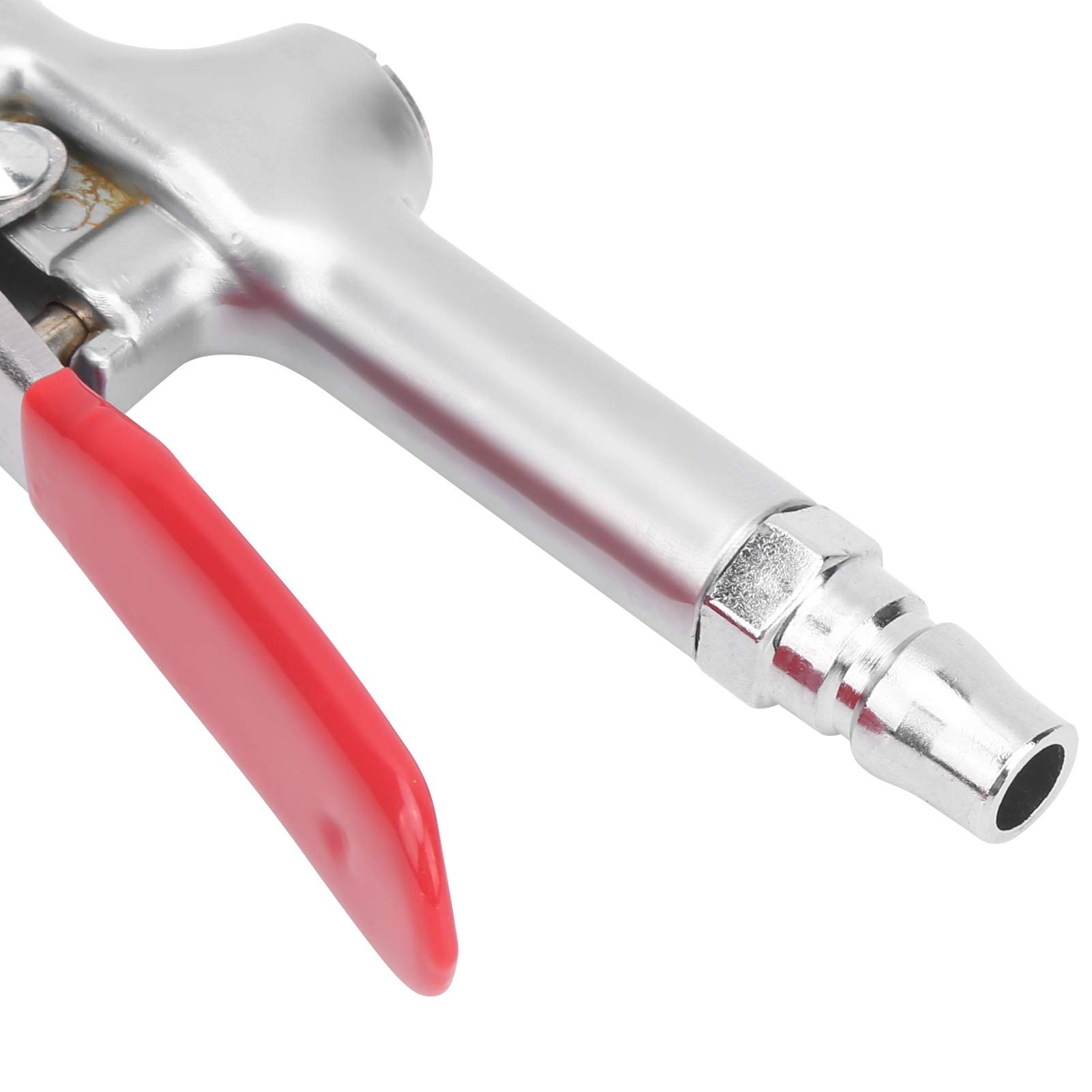 Respicefinem Powerful Aluminum Alloy Dust Cleaning Gun Extended Hand Operated Pneumatic Blowing Tool Ideal for Multiple Industries