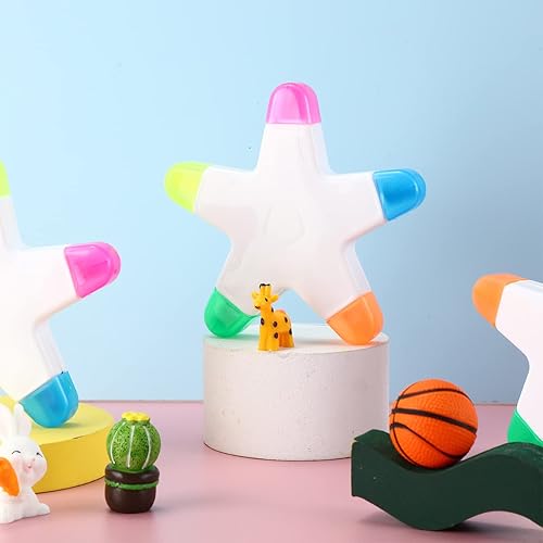 Miniatura 5 de 12 rotuladores de estrellas a granel, colores surtidos, creativos, con forma de estrella, acuarela, rotuladores de estrellas, bolígrafos