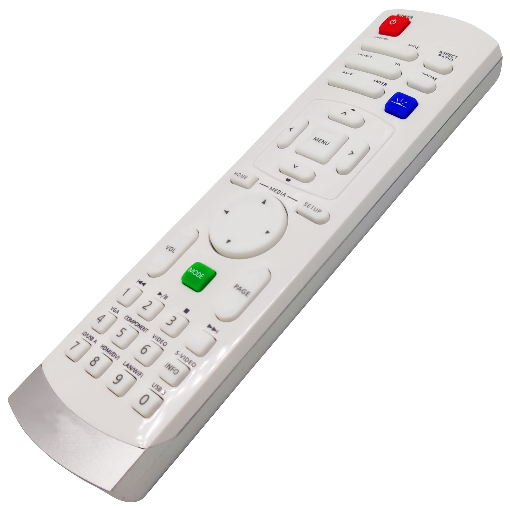 Leankle Remote Controller A-38110 for Acer Projectors H9505BD, HE-822J, P6200, P6200S, P6500, P6600, P7305W, P7505, P7605 - Image 2
