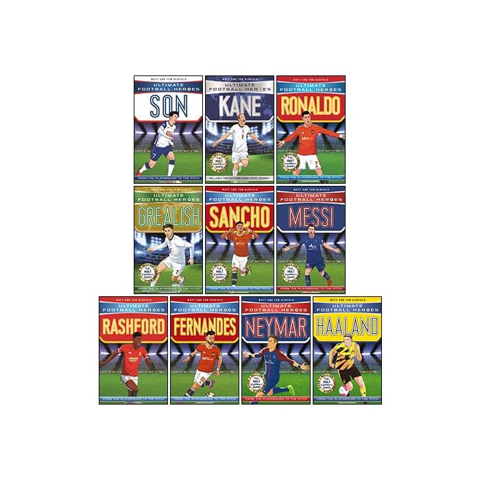 Buy Ultimate Football Heroes Series 10 Books Collection Set By Matt