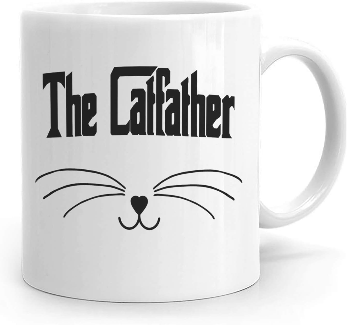 PassionWear The Catfather Mug, Coffee Mug, Cat Lover Gifts