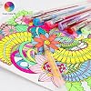320 Pack Gel Pens Set, Smart Color Art 160 Colors Gel Pen with 160 Refills for Adult Coloring Books Drawing Painting Writing