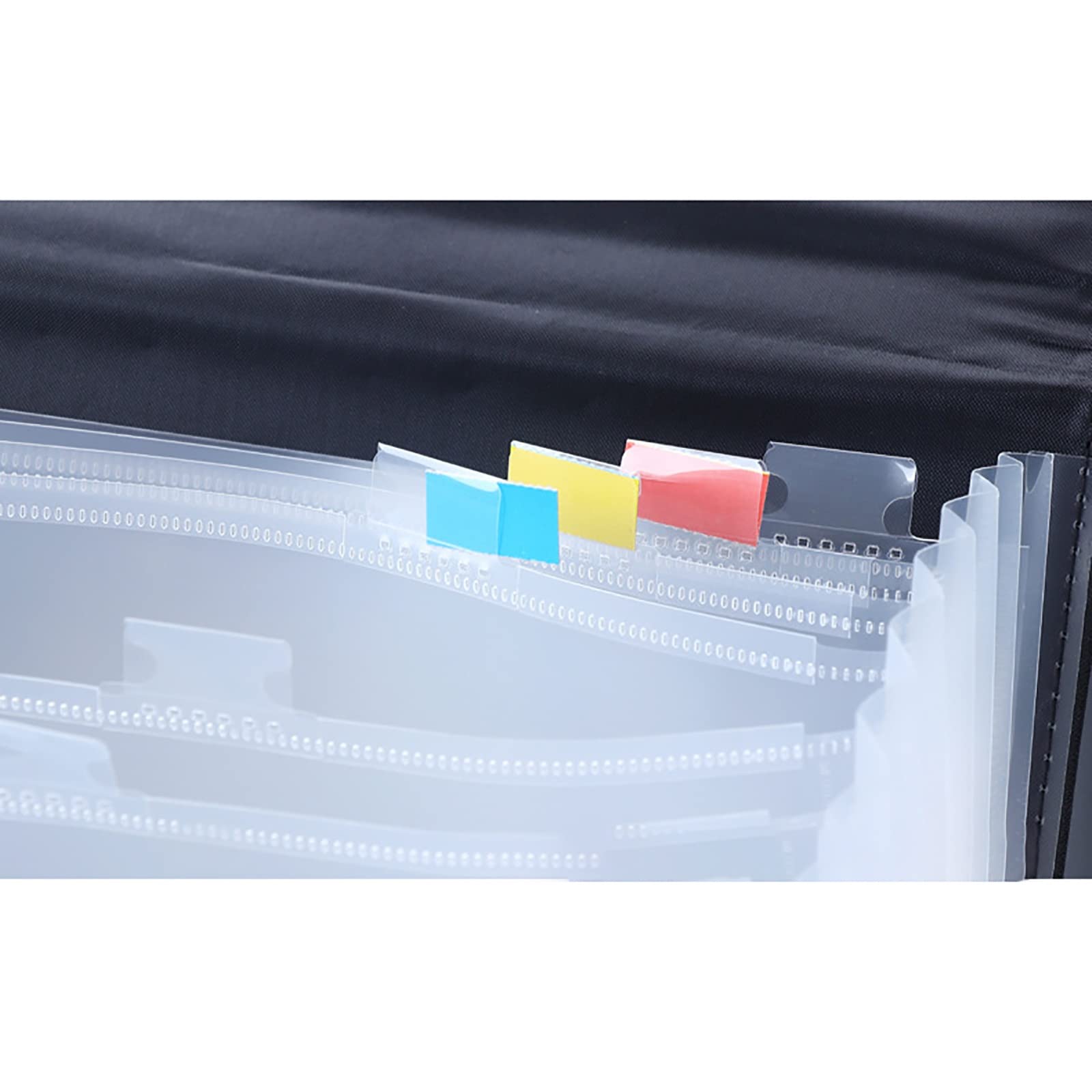 Portafoglio for contanti con busta in pelle, cartella porta documenti in pelle, custodia for busta in pelle, borsa for documenti con 13 scomparti, organizer multistrato per(Gray)