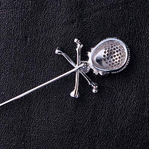 Broche à revers faite à la main, broche de mode pour costume - 5