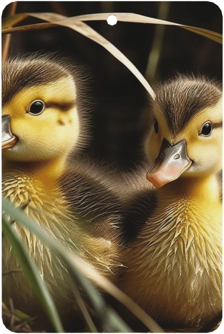 Car Air Freshener 24 PCS Pair of Little Ducks Hanging Car Air Fresheners Auto Interior Decor Card Freshener Strong Scented Card Lavender Cars Scents for Office Bedroom Close Drawer Rectangle