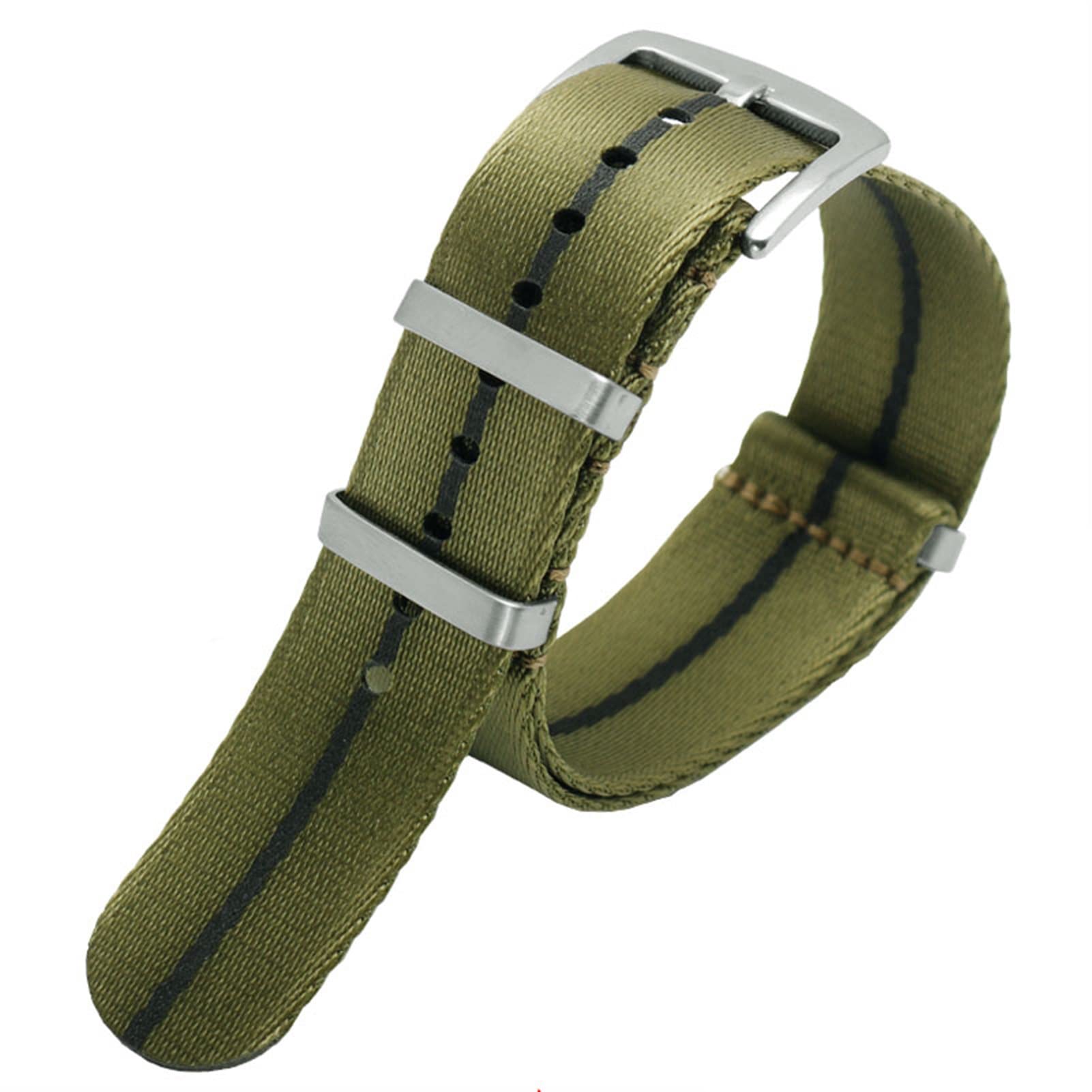 Bracelet montre nylon 22mm résistant pour remplacer un bracelet usé