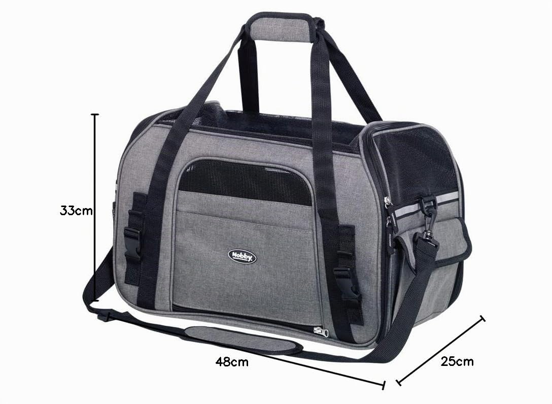 Nobby Tasche Lujan, grau L: 48 x 25 x 33 cm, 1 Stück