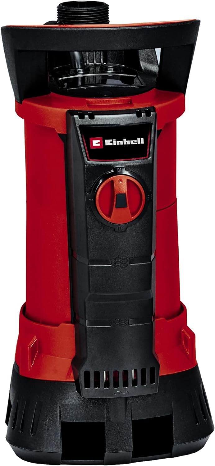 Einhell Bomba de aguas sucias - GE-DP 6935 A ECO. 690 W, capacidad de 17.500l/h, profundidad max. de inversión 7 m, conexión de manguera 47.8 mm, cuerpos extraños hasta 35 mm