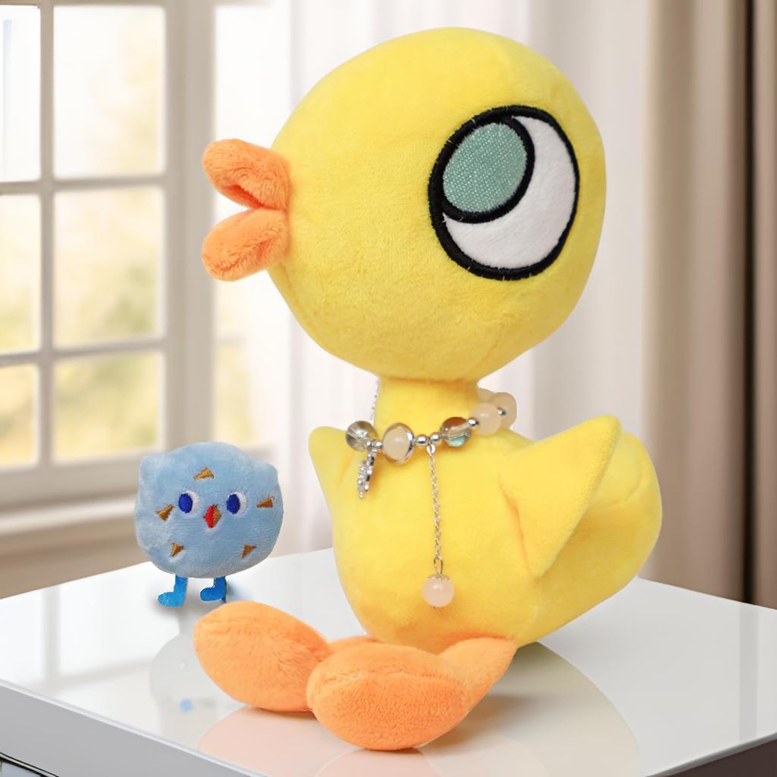 Little Ducking Stuffed Animal Gets Cookie for Mo Willems Pigeon Books Series Duck Plush, Yellow Cute Duck Pillow Toy Book Characters Plush for Classroom, 9.25in - Image 3