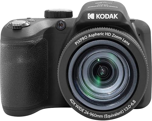 Miniatura 2 de Kodak AZ405BK PIXPRO Astro Zoom Cámara digital de 20 MP, zoom óptico 40X, 0.945in, paquete negro con tarjeta de memoria Lexar 64 GB de alto