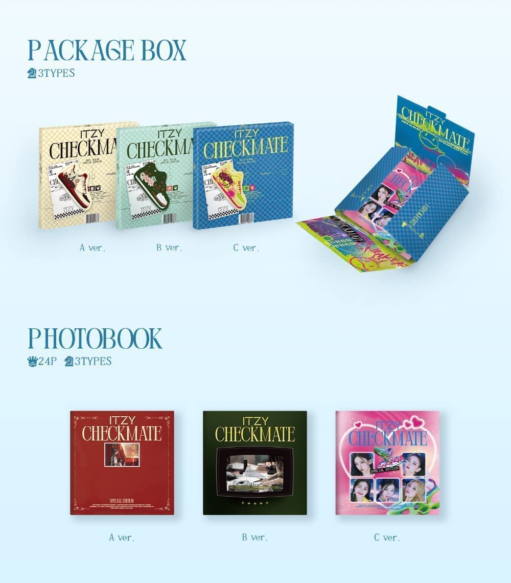 Amazon.co.jp: ITZY CHECKMATE SPECIAL EDITION CD+Lyric Poster On