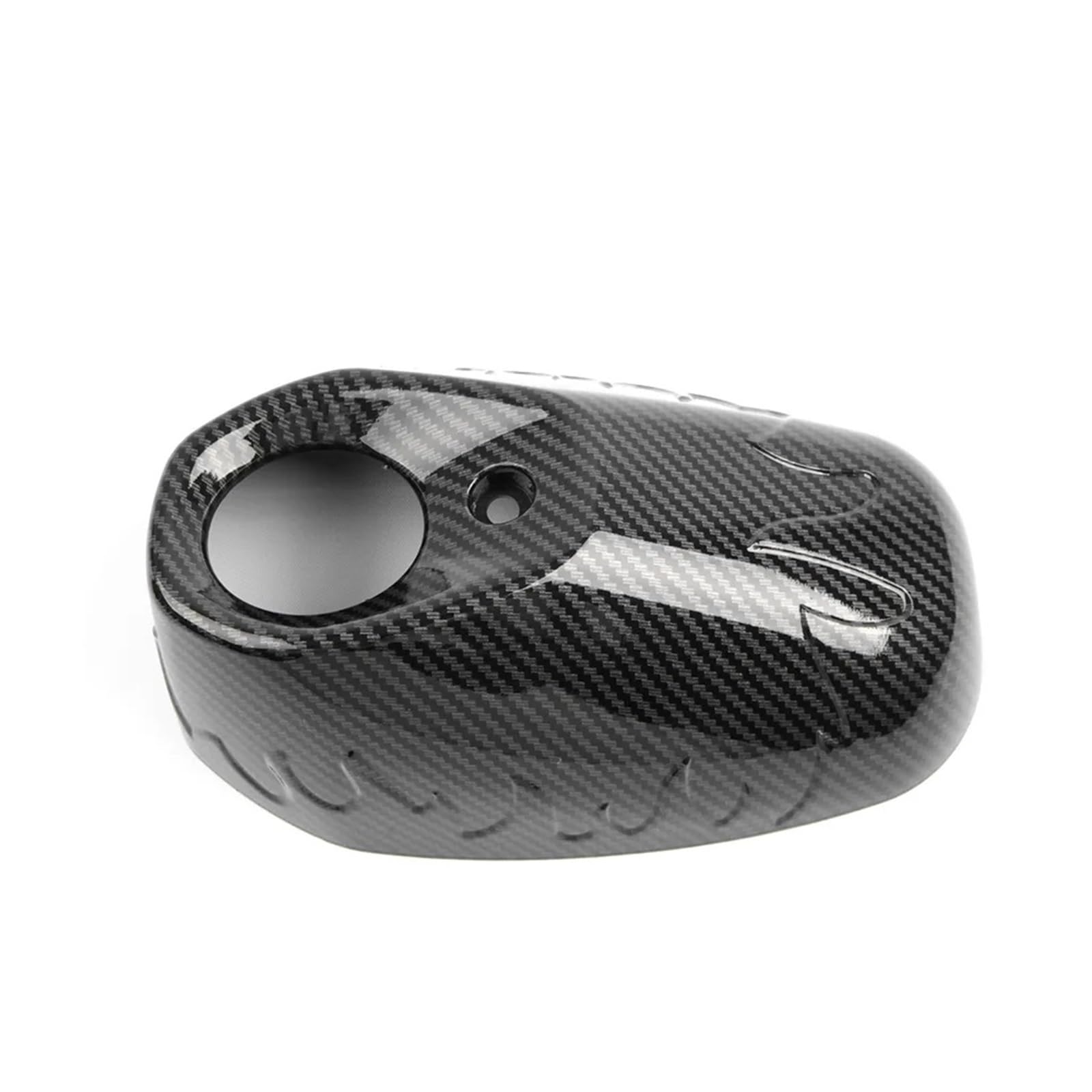 Protector térmico de escape para Yamaha XMAX300: cubierta de carbono 8
