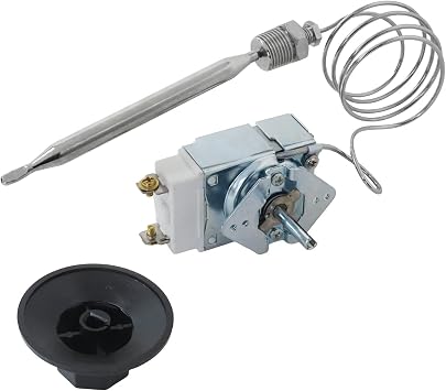 for Deep Fryer Thermostat with 3/8 MPT Stuff Box Compatible for PRE-MARK/PMI FOOD EQUIP 411506-13