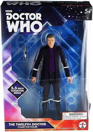Doctor Who Figura de acción de 5.5 pulgadas 12th Doctor (camisa púrpura)