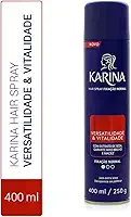 Karina Hair Spray Fixador 400 Ml Normal Grande Roxo