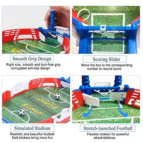 Ielecmg NO.02818 Mini Foosball Games, Tabletop Football Soccer Pinball thumb #1