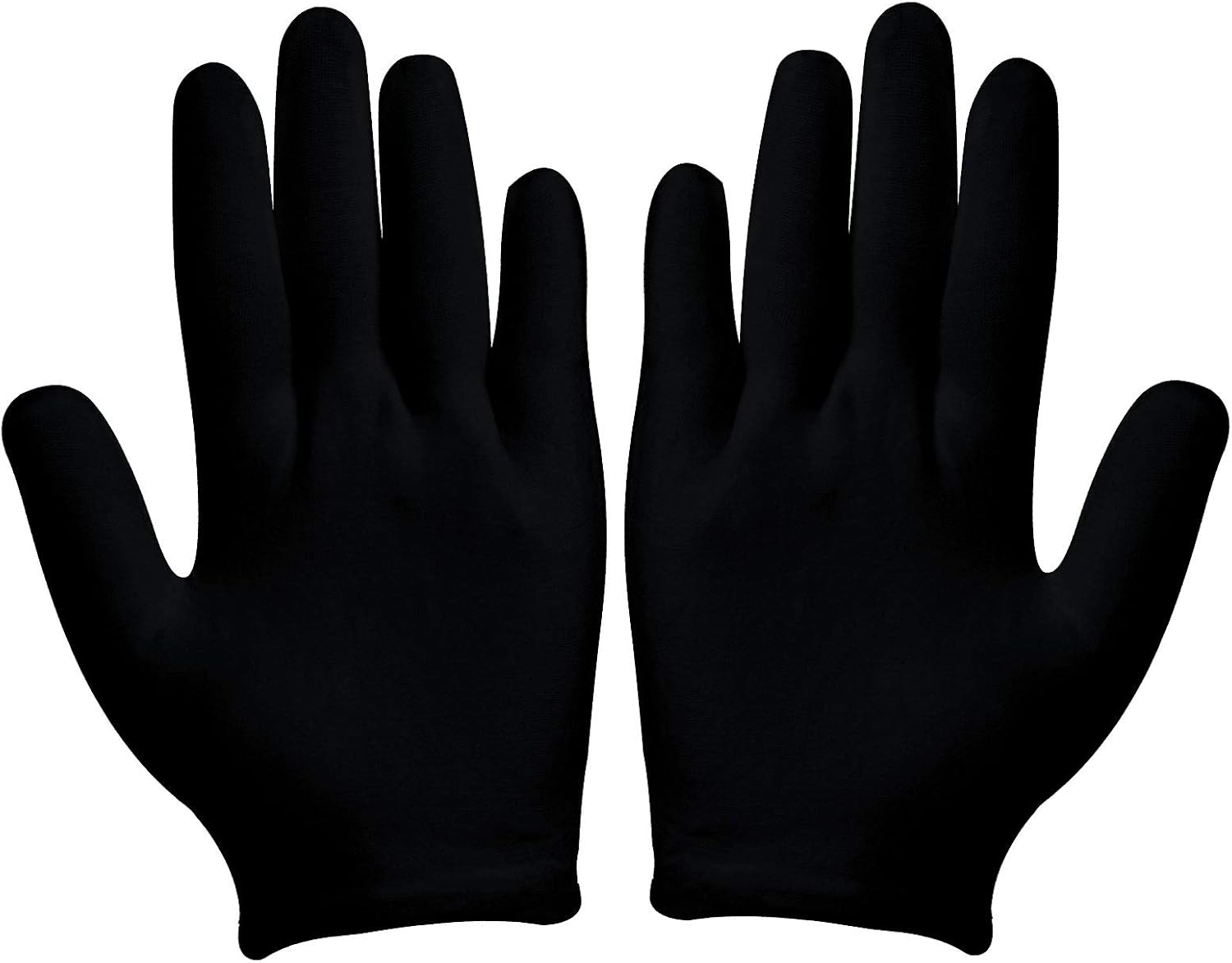 ITME Unisex Cotton Gloves for Dry Hands, 4 Pairs 100 Cotton Gloves, Handling Files, Quality