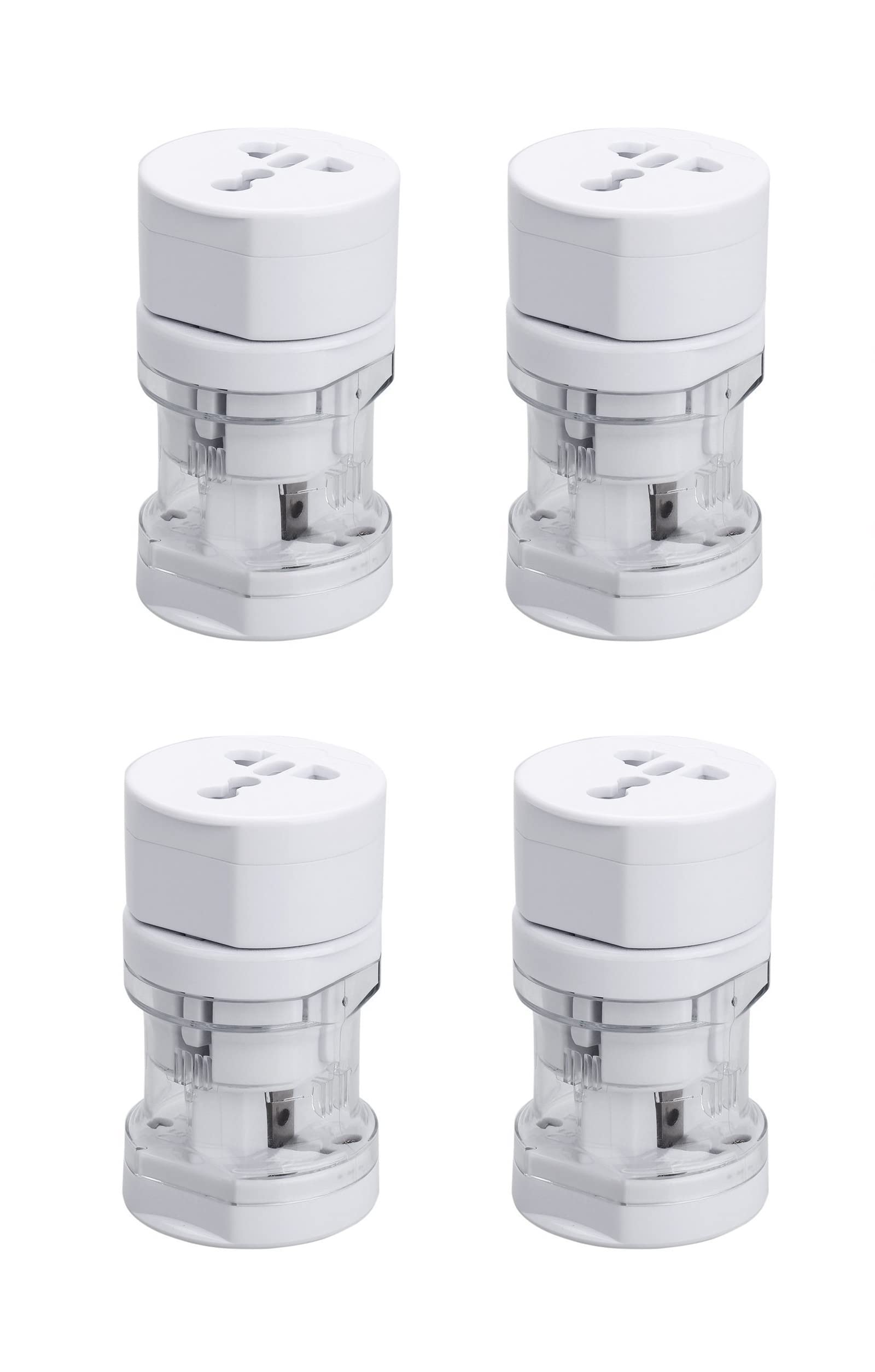 EzLife International Multipurpose Travel Adapter All in One US, AUS, UK, EU, NZ, Europe, North/South America & 150+ Countries (Pack of 4) (B0B4JWPV8D) Amazon Price History, Amazon Price Tracker