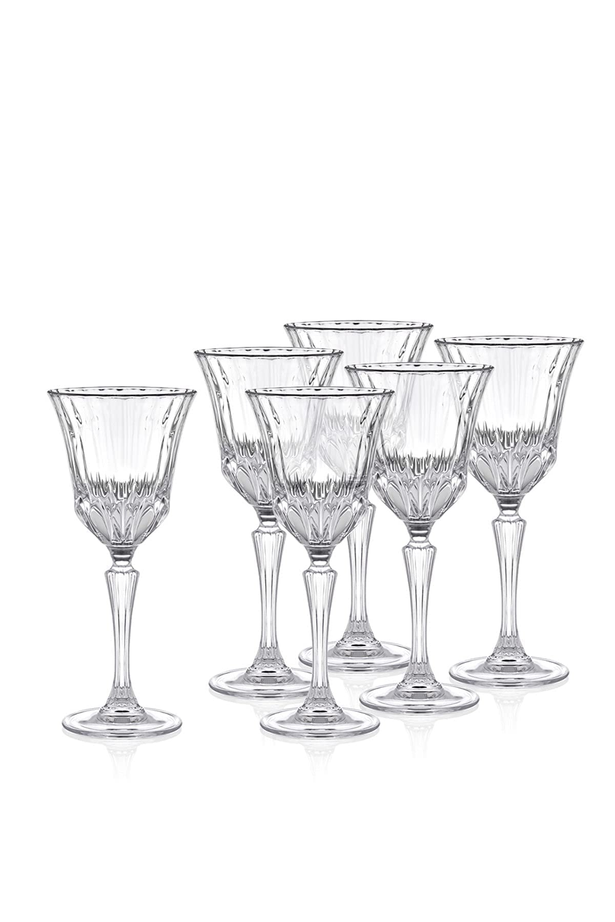 RCR Cristalleria Italiana Lot de 6 gobelets à Eau