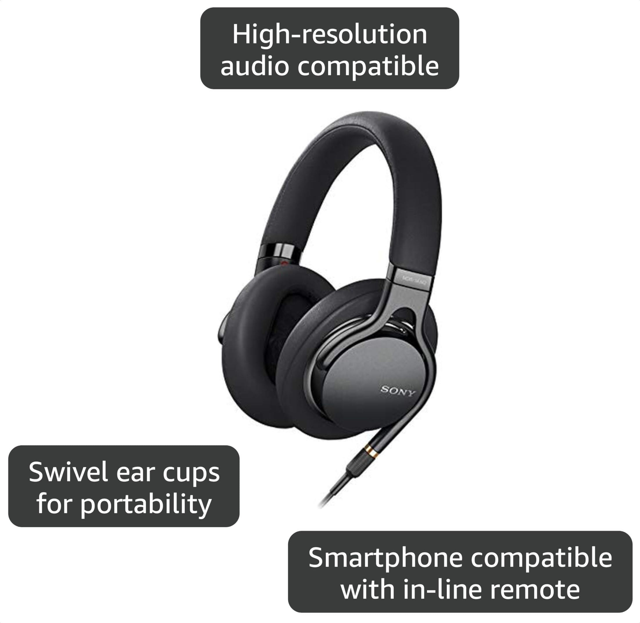 Amazon.com: Sony MDR1AM2 Wired High Resolution Audio Overhead