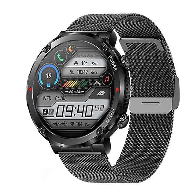Montre intelligente T30 Bluetooth Appel Hommes Écran IPS Bracelet Sport Suivi de Santé Fitness Tracker 600mAh Grande Batterie Smartwatch