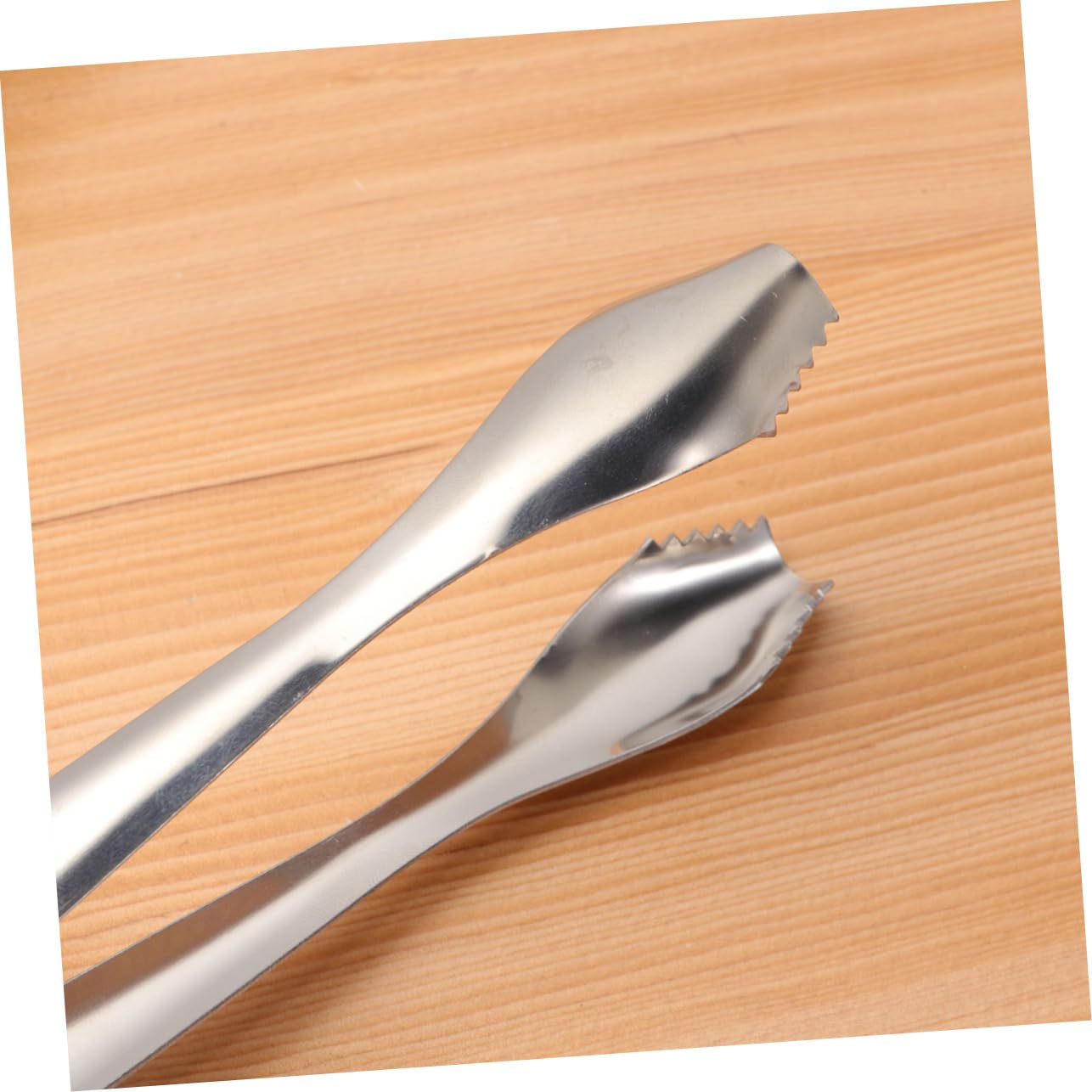 PRETYZOOM 6pezzi Pinze Per Ghiaccio Acciaio Inossidabile Utensili Da Cucina Per Servire Zollette Di Zucchero Cubetti Di Ghiaccio e Snack Feste Matrimonio o Buffet
