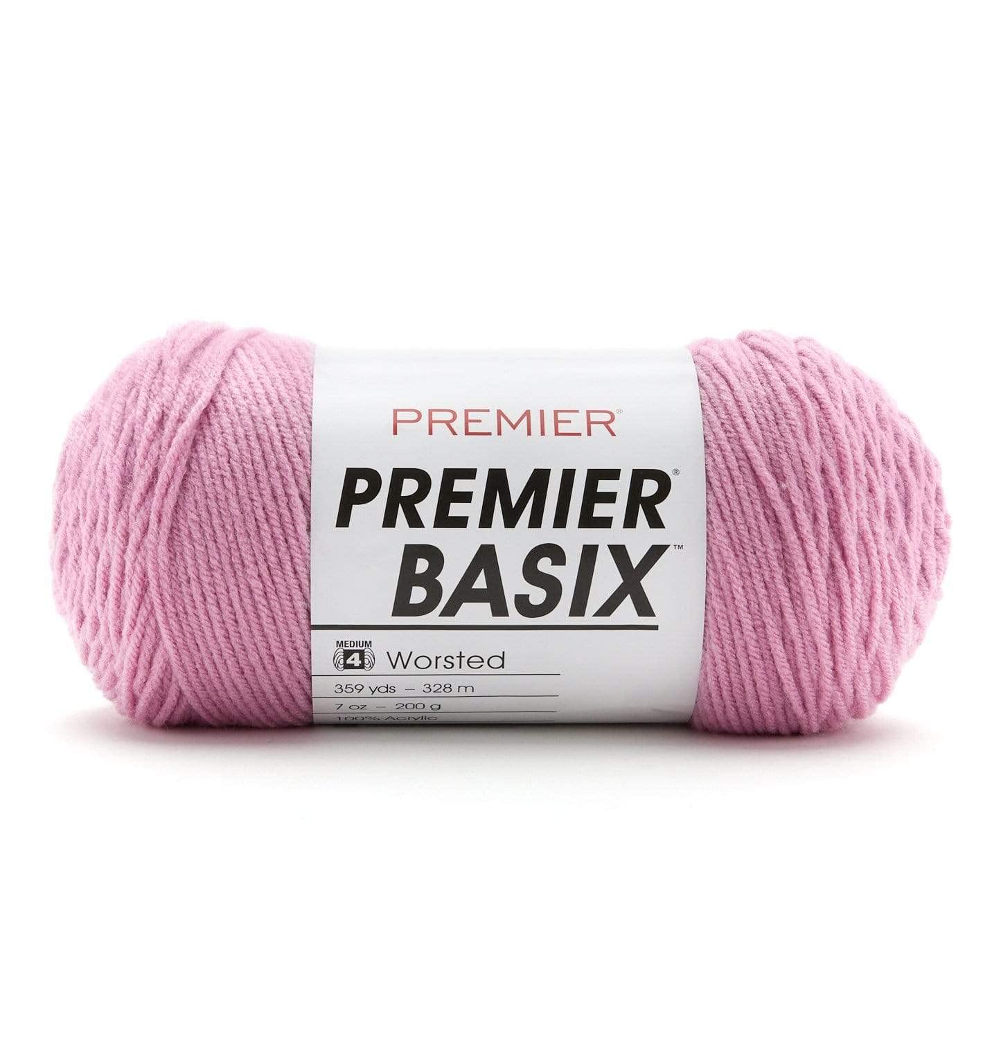 Fil à tricoter Basix Premier Yarns coloris orchidée idéal grands projets