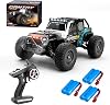 X-Verse 16103PRO Remote Controlled Car Brushless 1:16 70 km h Waterproof RC Cars 4WD All Terrain Offroad RC Truggy RC Truck Crawler for Adults Children - 3 Batteries
