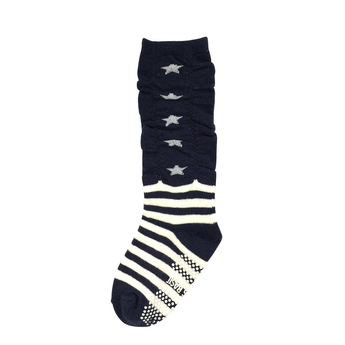 Wrapables Boys Casual Scrunch Socks (Set of 6), Set 1