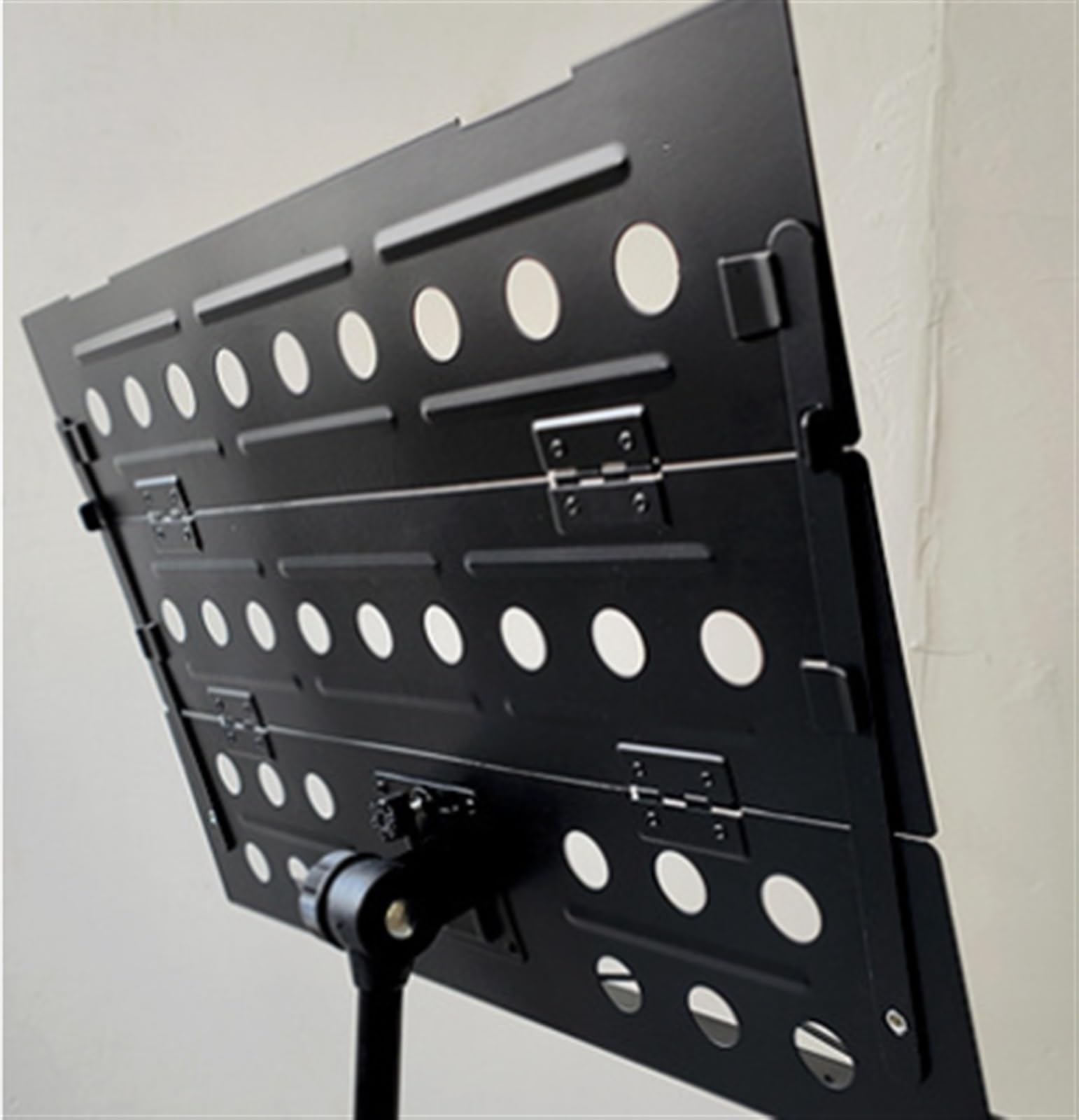 Notenständer Tragbarer Notenständer, Zusammenklappbarer Notenständer, Verstellbare Stativbasis, Tragbarer Podiumständer Music Stand