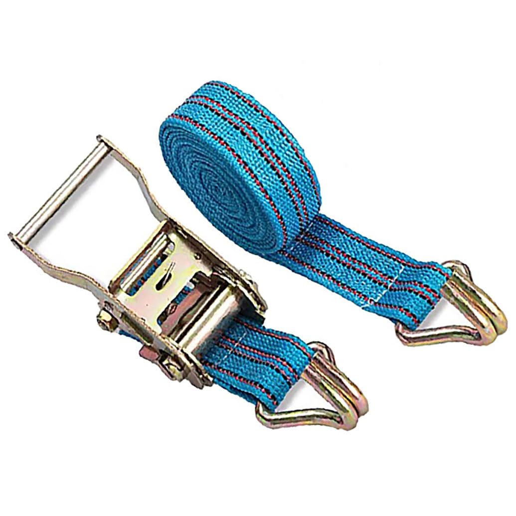 Cinghie Con Resistenti, Cinghie A Cricchetto, Cinghie Di Ancoraggio E Cinghie Di Tensione Del Carico Per Moto, Carichi, Rimorchi, Camion, Fissaggio Bagagli(W 5cm/1.97in,L 6m/236.2in)