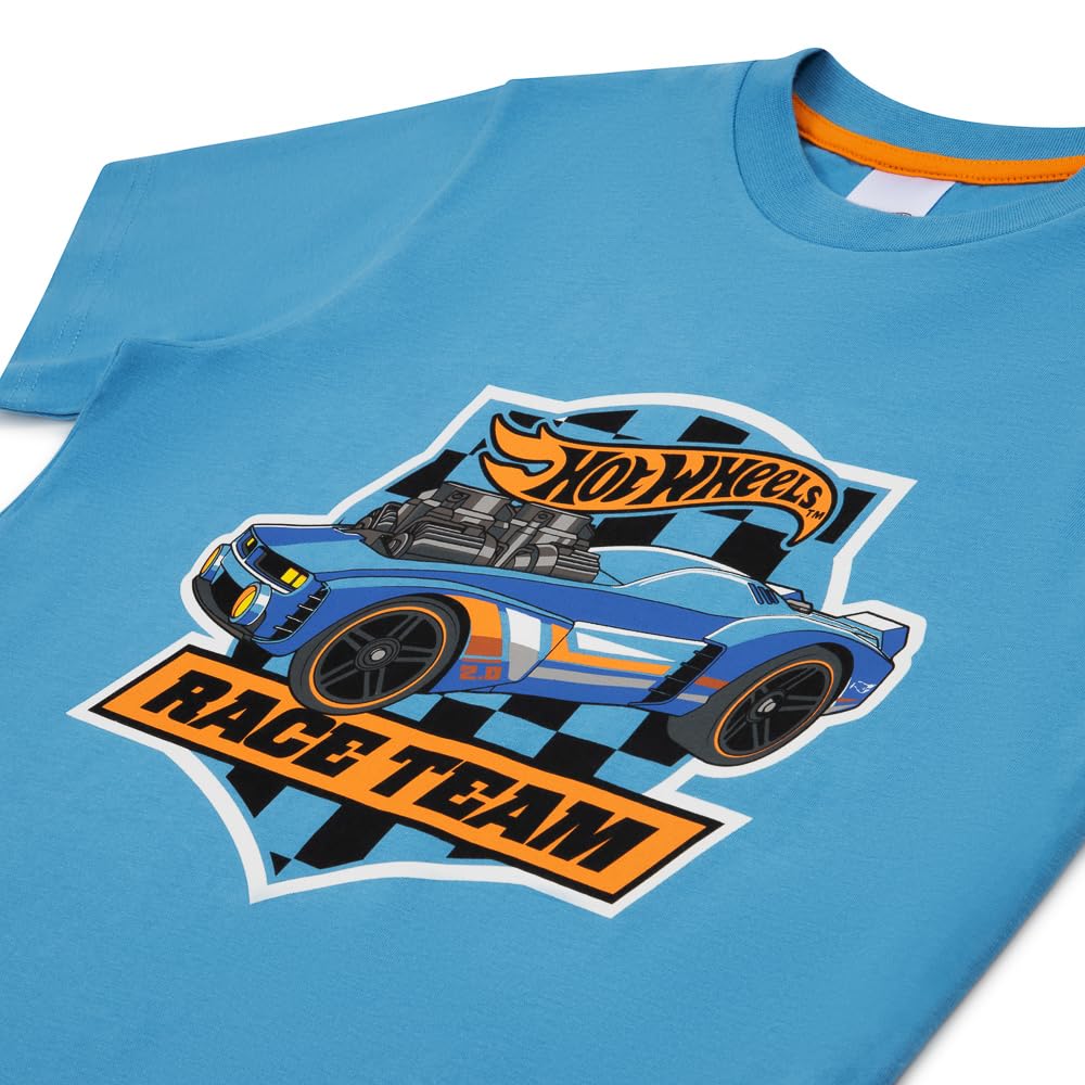 Hot Wheels Confezione da 3 magliette a maniche corte per ragazzi, confezione da 3, abbigliamento ufficiale